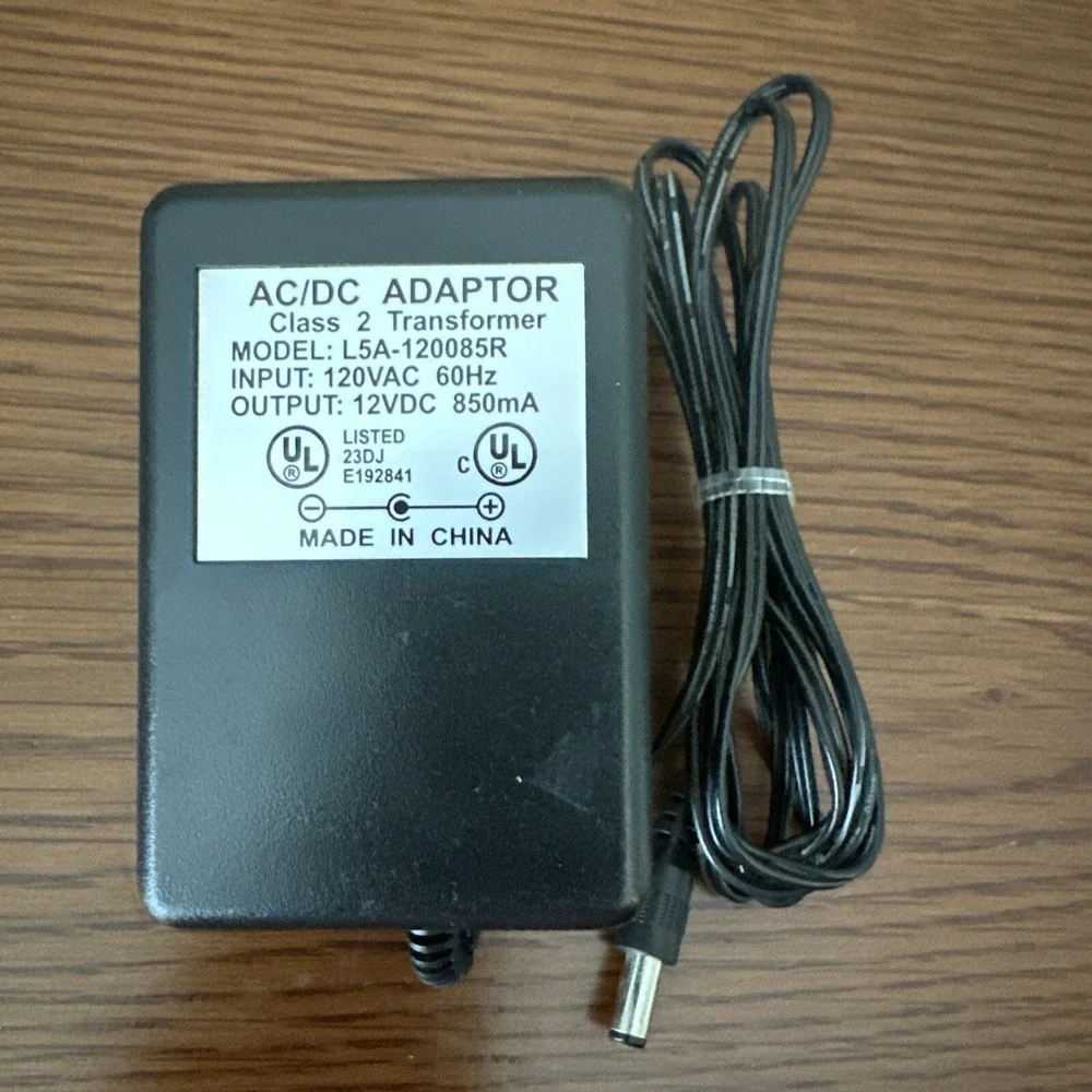 AC Adapter Direct Plug-in Class 2 Power Units/input 120VAC /output 12VDC
